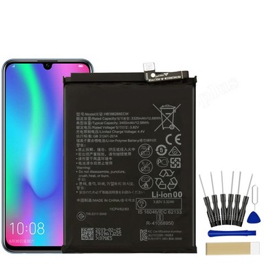 For Huawei P Smart 2019 Replacement Battery HB396286ECW Tools