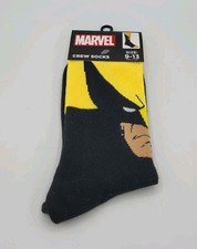 New Marvel Wolverine Socks, Size: 9-13