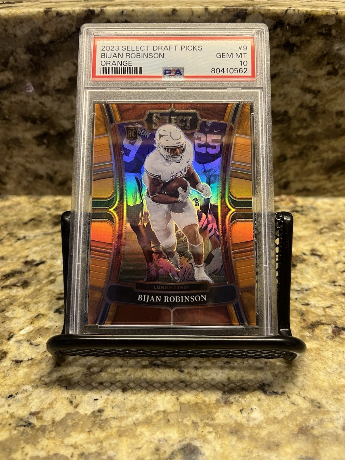 Bijan Robinson Panini Select Draft Picks #9 Orange