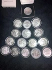 New Listing1 oz Silver American Eagles Mixed Years Lot of 16 very nice American Silver