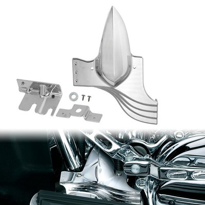 Chrome Lower Front Frame Cover For Harley Road King Electra Street Glide Trike