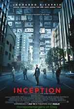 INCEPTION MOVIE POSTER LEONARDO DICAPRIO Original DS 27x40  Final Style