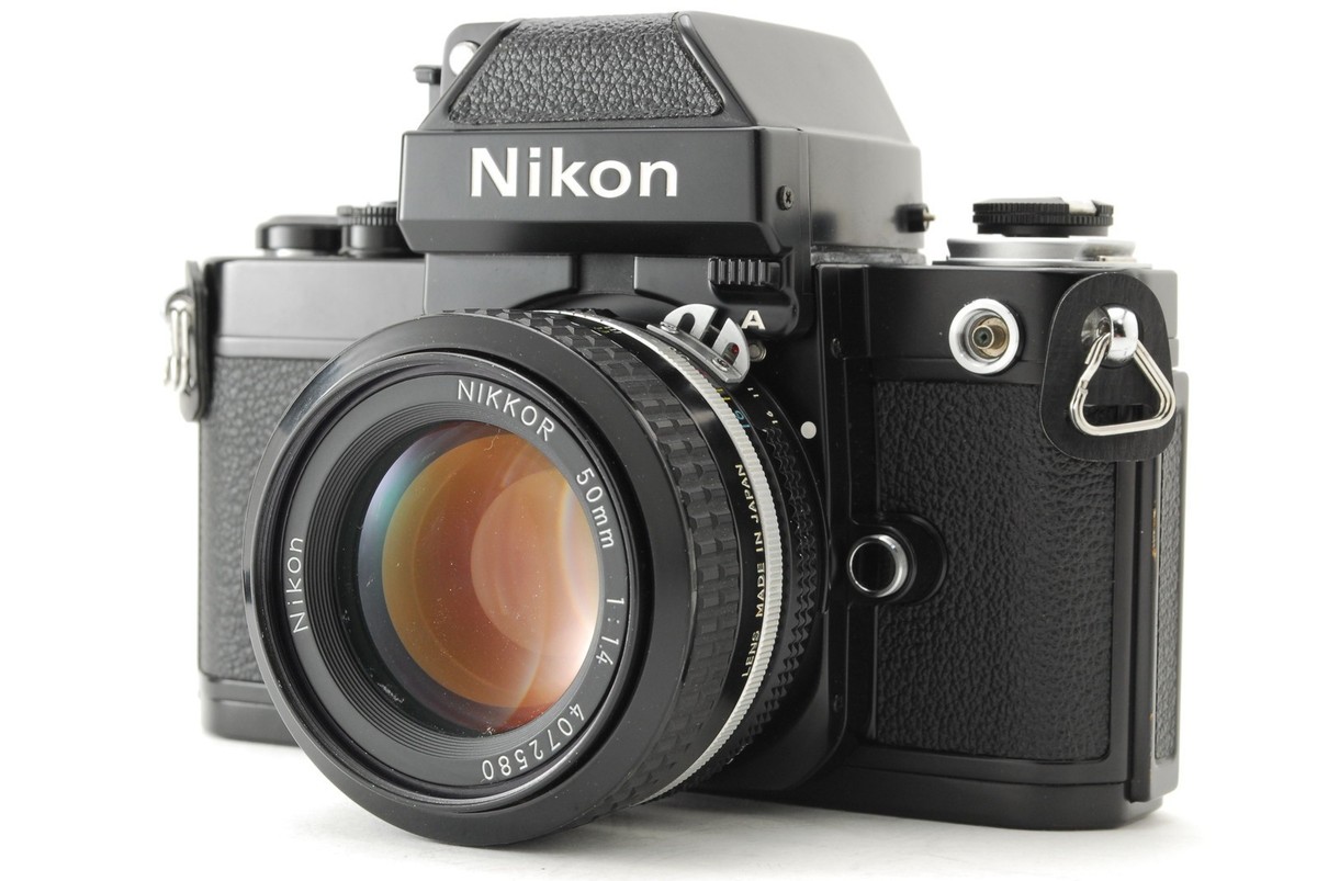 ニコン F2 AS 35mm フィルムカメラ + Ais 50mm f/1.4 Near MINT] Nikon F2 Photomic A Ai 50mm f/1.4 35mm Film Camera