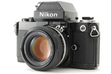  Near MINT Nikon F2 Photomic A Ai 50mm f/1.4 35mm Film Camera  Lens From JAPAN