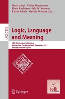 Logic, Language And Meaning Floris Roelofsen
