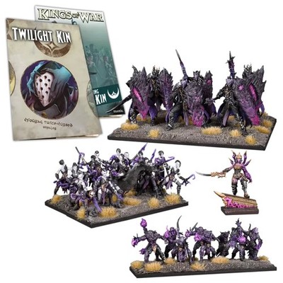 Twilight Kin Army - Kings of War Mantic 28mm Dark Elves Fantasy