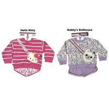 HIS International Toddler Girls Character Sweatshirt Sweat Short Set
