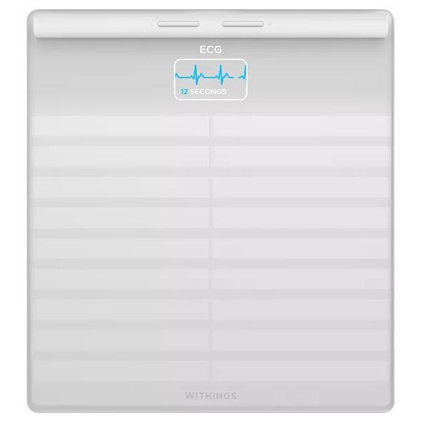 Withings Body Scan Quadrato Bianco Bilancia pesapersone elettronica