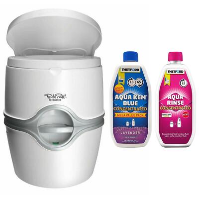 Toilette Chimique De Camping Thetford Porta Potti 565P Excellence - 21L, Portable - Neuf Sous Emballage