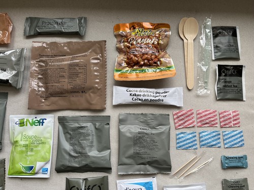 EPA Dänemark Notnahrung ORIFO MRE Prepper Notvorrat Camping Bundeswehr ARMY M12 - Bild 7 von 8