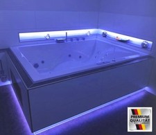 XXL whirlpool Baignoire pour 2 Personnes Aspect Chauffage Ozone Individuel Ou