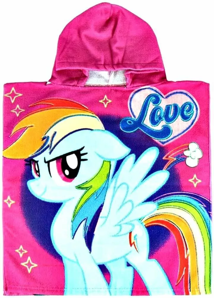 My Little Pony Poncho Hooded Beach Towel eBay