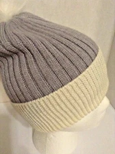 Smartwool Powder Pass Beanie Light Gray Heather OSFM SW464-545 MSRP $38.00