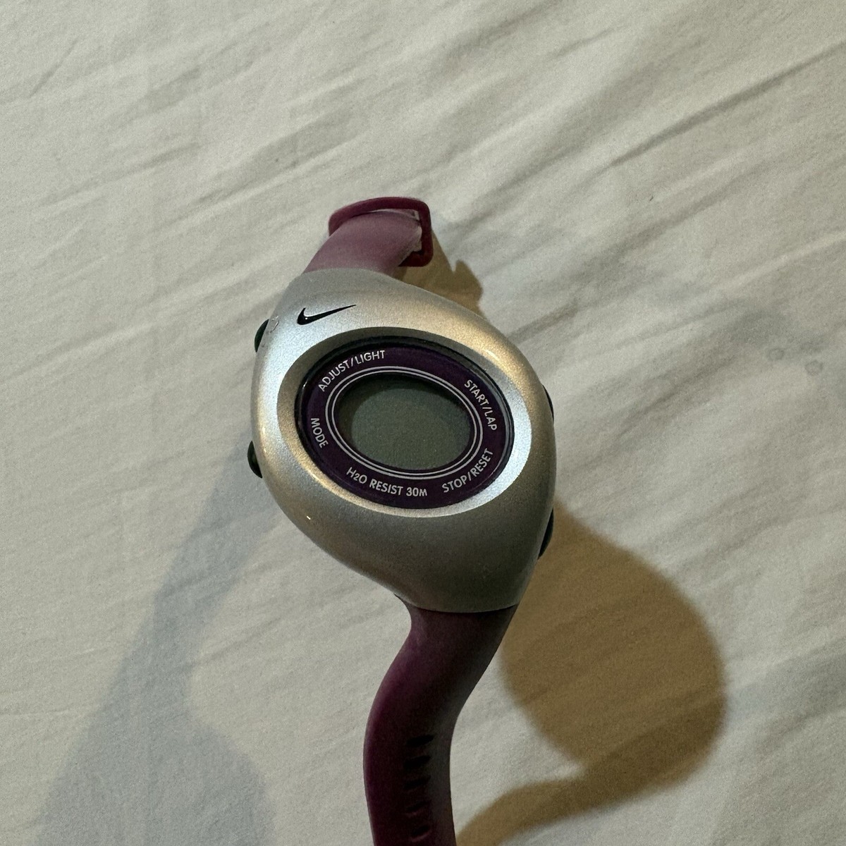 Vintage Nike Y2K Women's Triax Digital Watch Purple Silver Vintage Nike Y2K Women's Triax Digital Watch Purple Silver