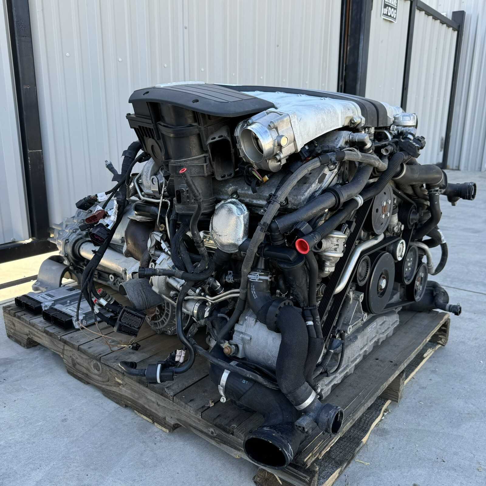 14-18 Bentley Flying Spur W12 Twin Turbo Complete Engine With Transmission OEM