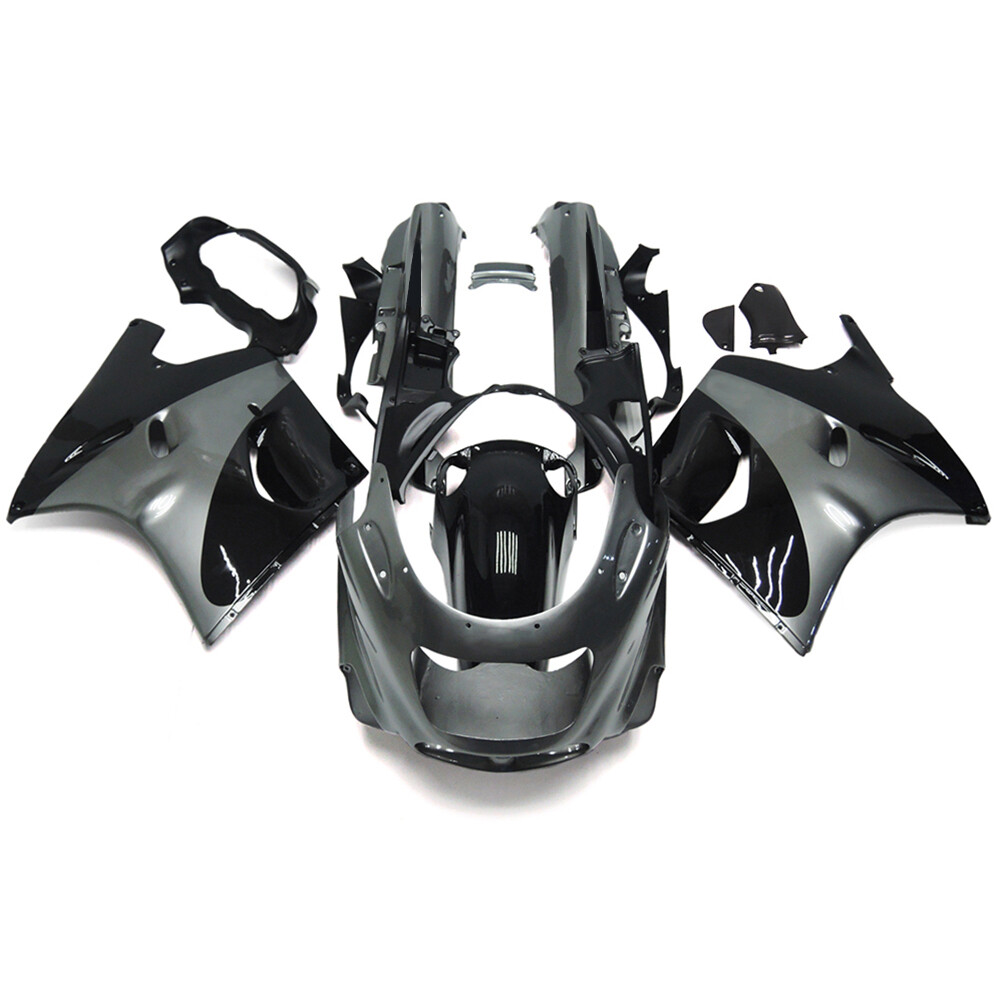 Black Grey Fairings for Ninja ZX11 1993-2003 ZX1100C ZX1100D