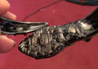 Kenneth Lane Gray gunmetal snake wrap bracelet usa — photo 3
