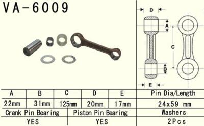 New VESRAH Pleuel connecting rod YAMAHA YZ 250 (YZ250) '99-'20