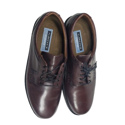 Florsheim Dress Shoes Mens 10.5M Brown Leather Oxford Plain  display picture 1