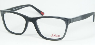 s. Oliver 93574 600 BRUSHED BLACK /GREY EYEGLASSES GLASSES 47-16-135mm Germany