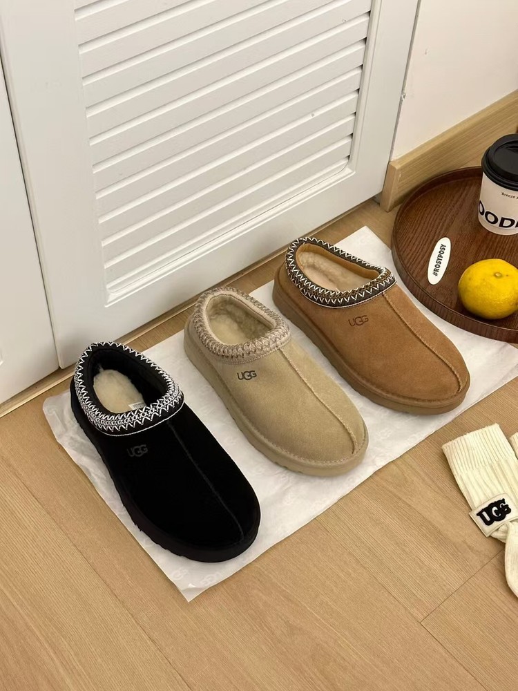 Genuine UGG Tasman Classic Wool Suede Comfort Slipper Women's Shoes 3 Colors New