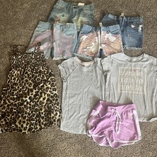 Girls Summer 8 Pc. Lot Size 12 New  Used