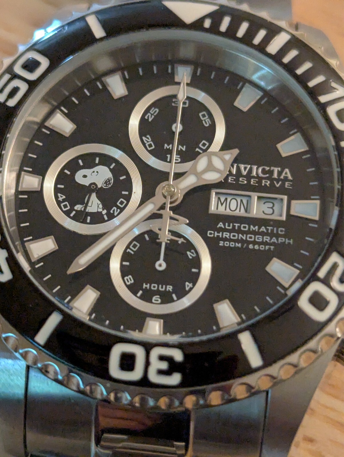 Invicta Swiss Made Automatic Chronograph Snoopy P… - image 1