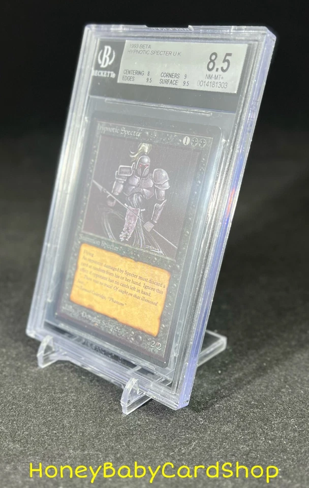MTG Limited Edition Beta 1993 Hypnotic Specter BGS 8.5 NM/MT+ Old School 93/94 - Image 3 of 4