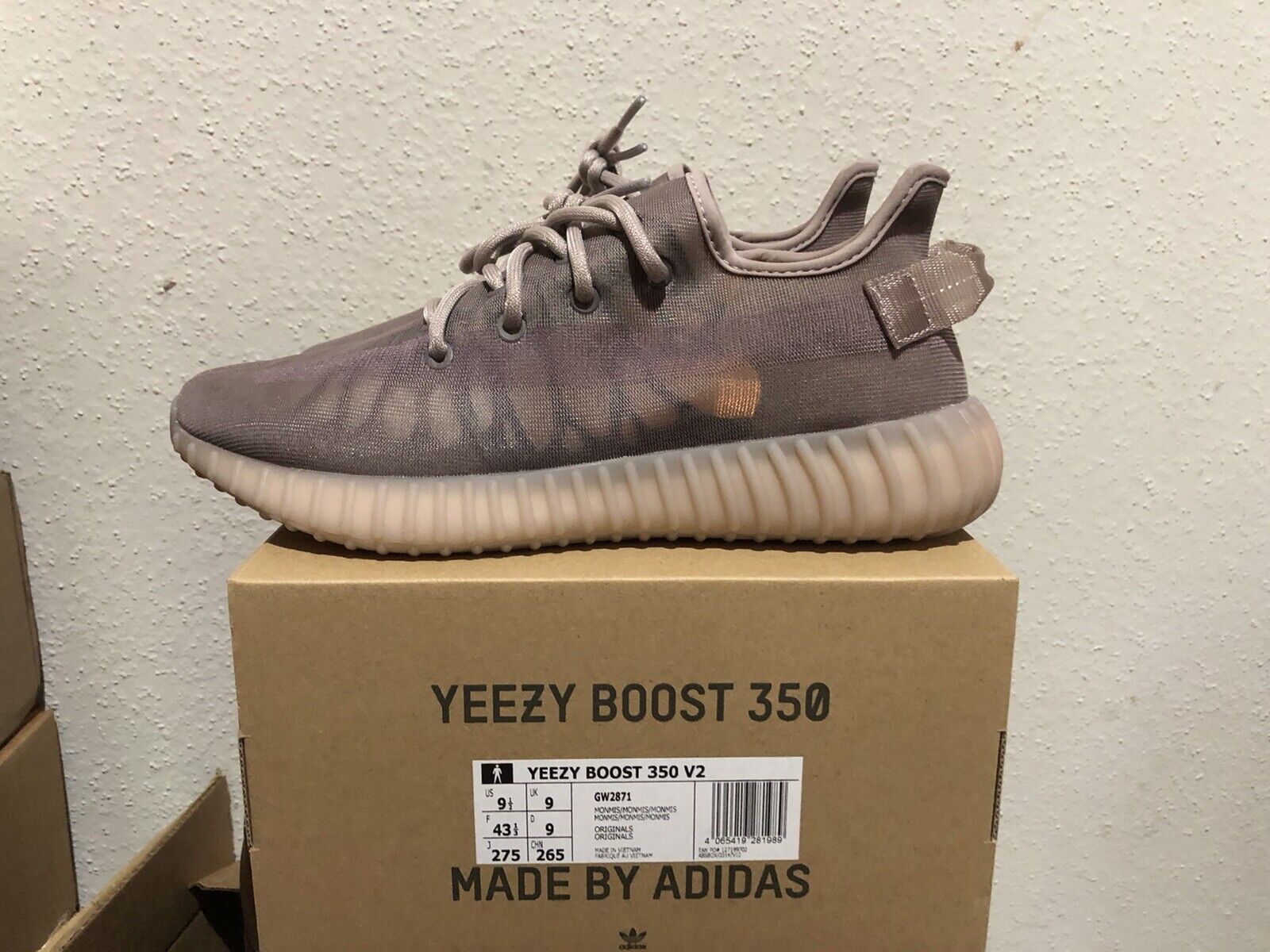 yeezy V2 sesame 27.5 no box!