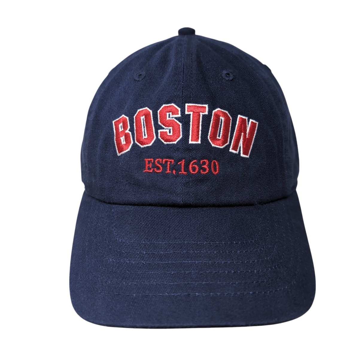 あうと Boston Est. 1630 Slideback Hat Blue One Size Adjustable