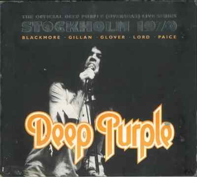 CD-BOX Deep Purple Live In Stockholm 1970 2 CDS + DVD / DIGIPAK / STILL SEALED