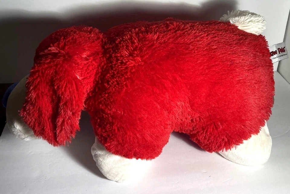 Pillow Pet Pee-Wees 2010 Limited Edition USA Red White and Blue Puppy 19.5"x18.5 - Image 2 of 4