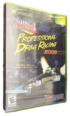 IHRA Professional Drag Racing Car Video Game 2005 (Microsoft Xbox) New SEALED