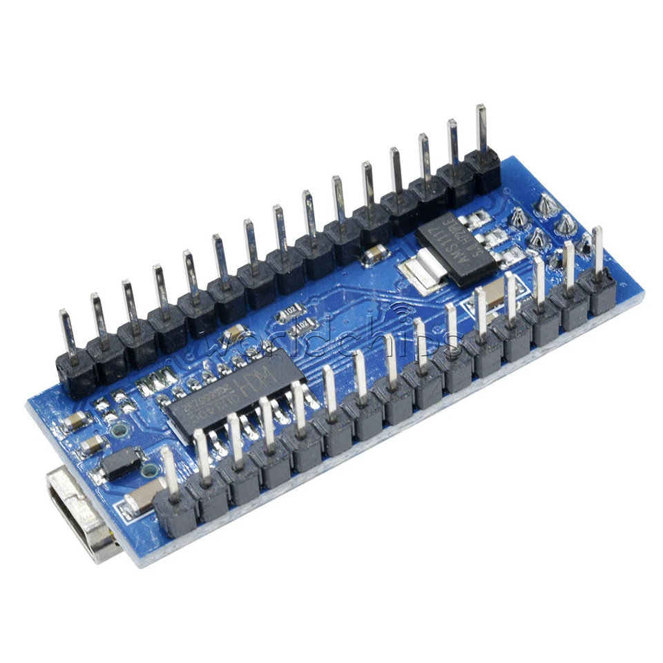 10PCS Nano V3.0 Mini USB ATmega328P-AU CH340G 5V 16MHz Driver For Arduino - Image 4 of 4