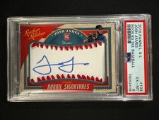 2019 Panini L&L #133 Josh James - Rookies Sig Baseball /149 - PSA 6