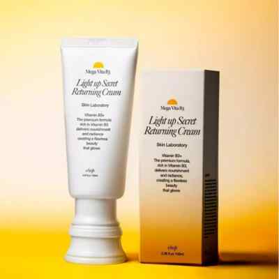 [Elop] Mega Vita B3 Light Up Secret Returning Cream 100ml (3.38oz) - Whitening