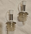 Vintage Cruet Set With Florentine Lemon On White & Navy Blue Background 6.75" H — photo 8