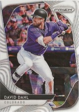 2020 Panini Prizm David Dahl #169 White Wave Prizm SP