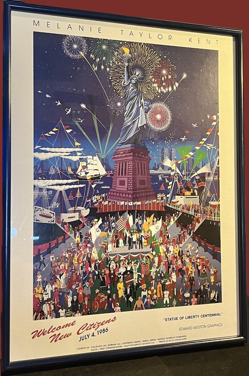 July 4th, 1986 Melanie Taylor Kent STATUE OF LIBERTY CENTENNIAL 18