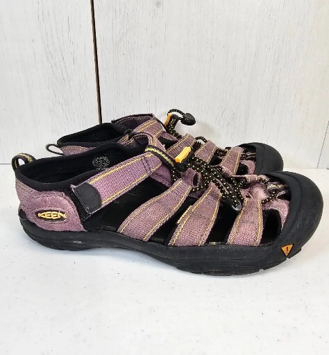 Sandali sportivi Keen Newport viola chiaro in pelle scarpe impermeabili donna taglia 5
