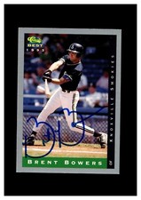 1993 Classic/Best #169 Brent Bowers Autographed Signed Auto Knoxville Smokies