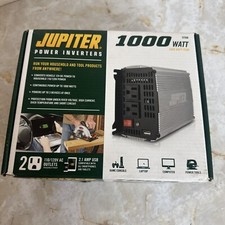 Jupiter Power Inverters 1000 Watt 2000-Watt Peak 57358 Power Inverter - New