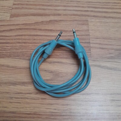 Vtg. AUX CORD GRAY 4ft. MADE IN JAPAN