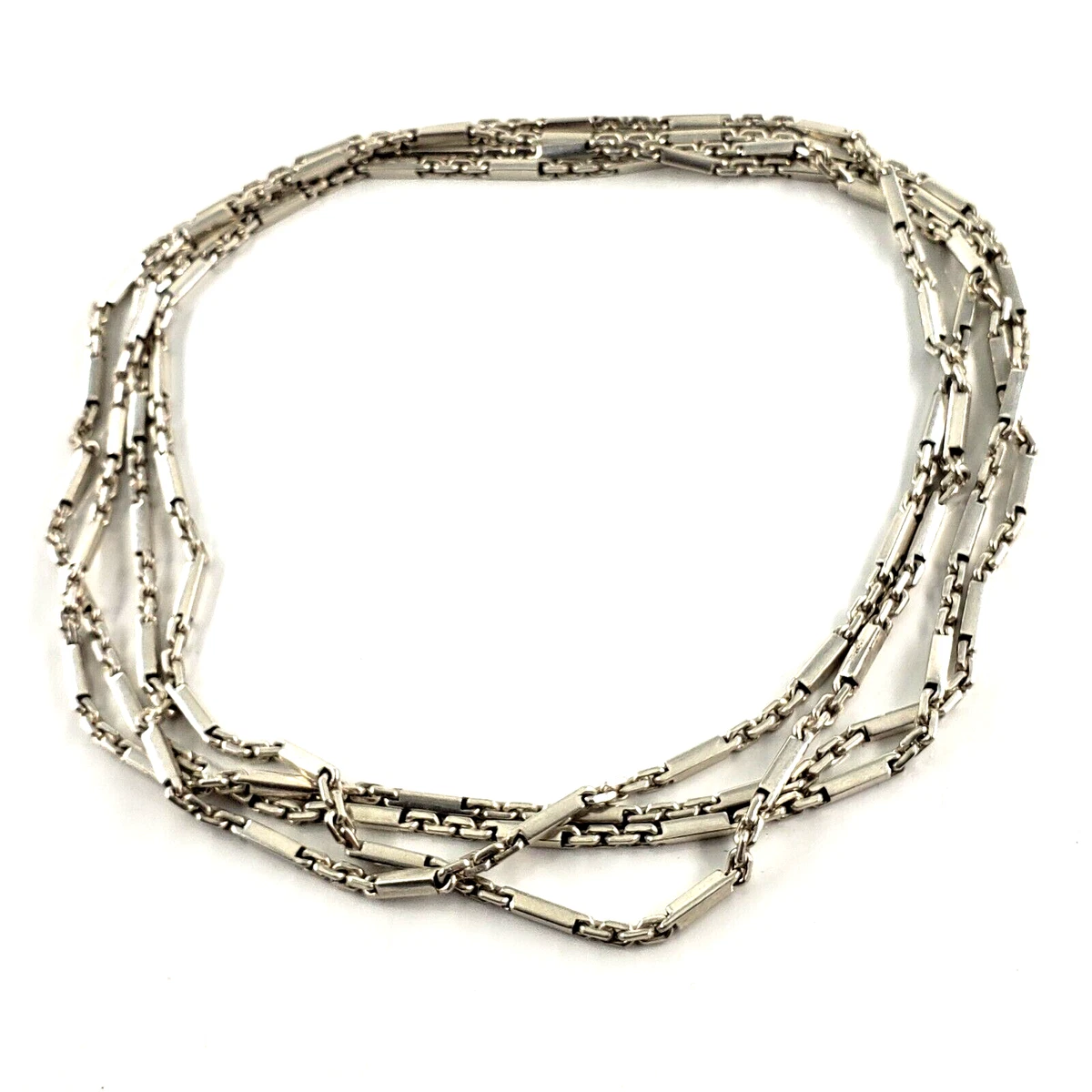 Silver chain no on sale clasp