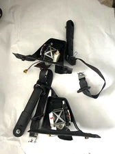 07-13 Chevy Silverado GMC Sierra Extended Cab Front Seat Belts LEFT/RIGHT black