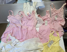 Lot of 8 Sansha tank dresses Princess seam. Read Description girls szs 3 colors