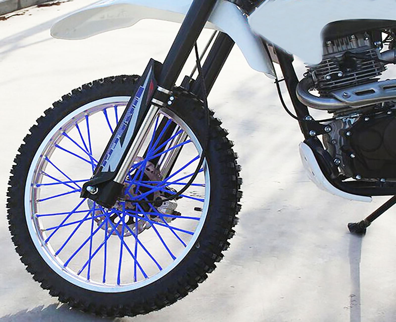 dirt bike spoke skins