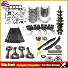 G4KJ Engine Rebuild Overhaul Kit - Crankshaft / Con Rods For 2.4L HYUNDAI KIA