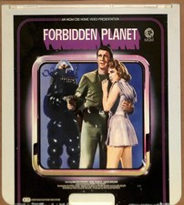 Forbidden Planet 1956 Vintage CED Videodisc TESTED WORKING