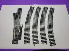 5 Pc Lot HO Scale Tyco Casadio Train Tracks l...